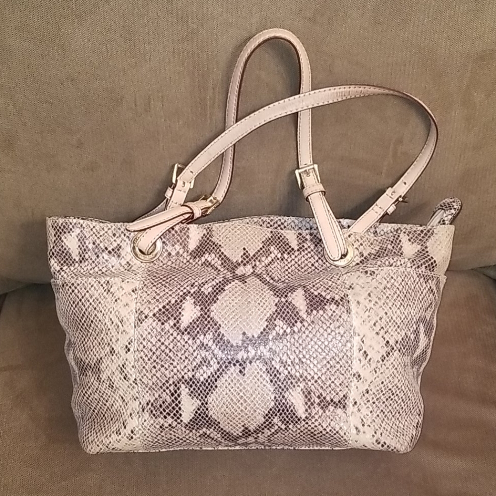 Michael Kors Python Jet Set Tote - image 4